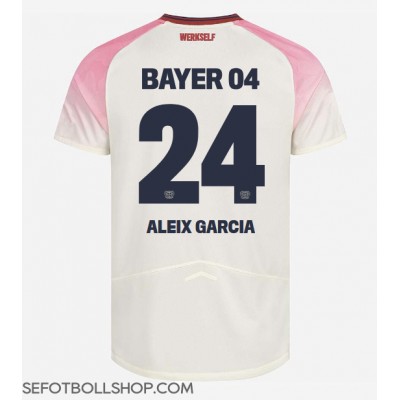 Billiga Bayer Leverkusen Aleix Garcia #24 Borta fotbollskläder 2025-26 Kortärmad Billiga Bayer Leverkusen Aleix Garcia #24 Borta fotbollskläder 2025-26 Kortärmad